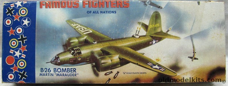 Aurora 1/46 Martin B-26 Marauder, 371-259 plastic model kit